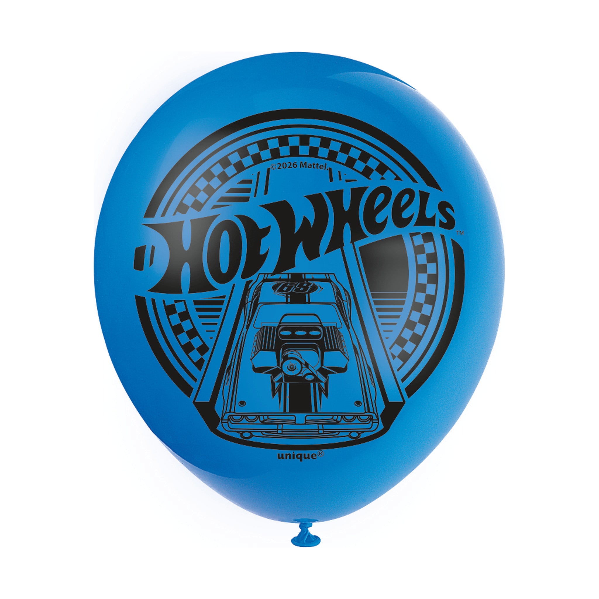 Hot Wheels 12” Latex Balloons 8CT